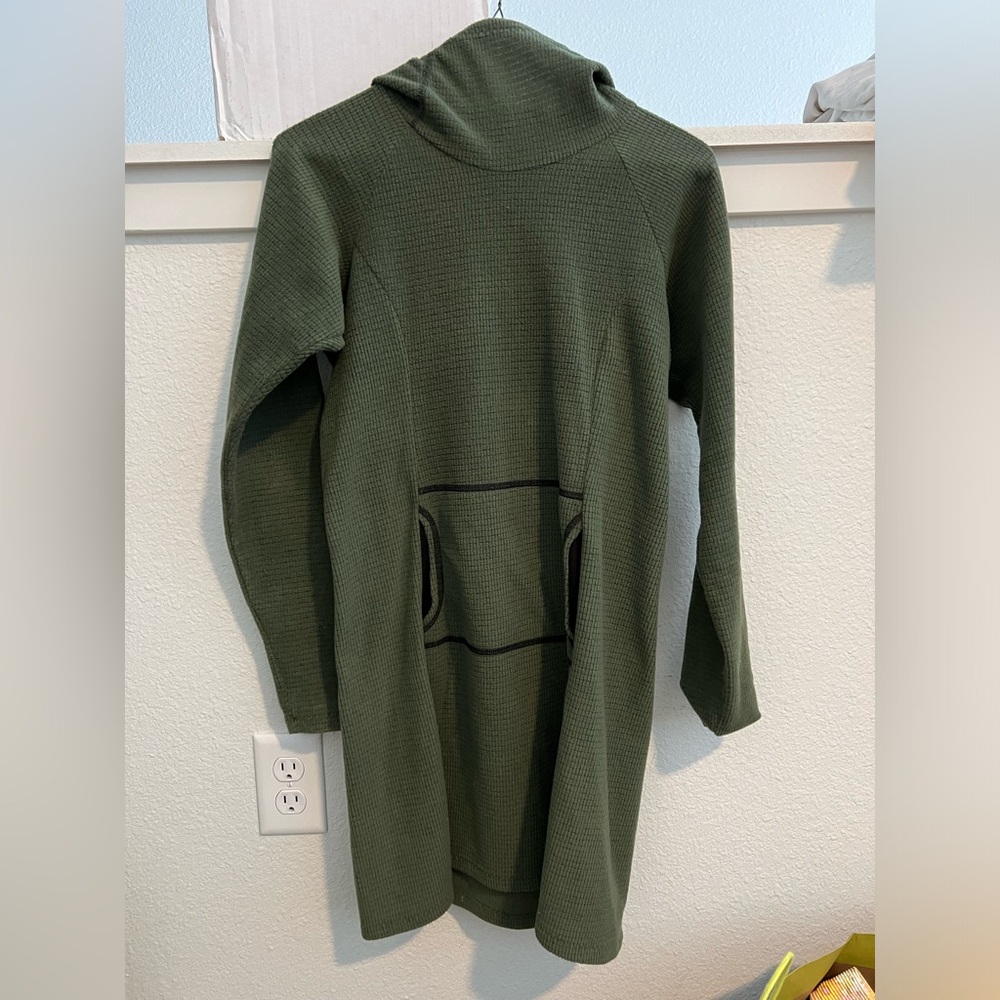 Size small green Melanzana Micro grid dress